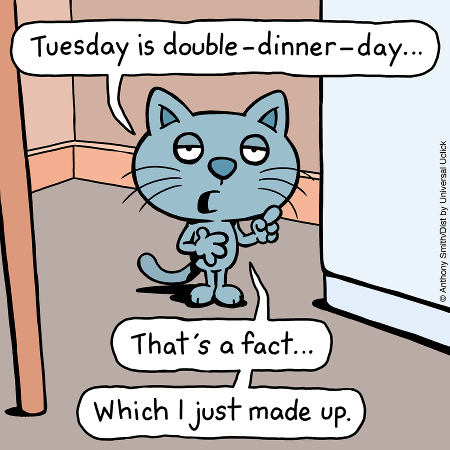 These One-Panel Cat Comics By Anthony Smith Purrfectly Capture What Having A Cat Is Like (New Pics)