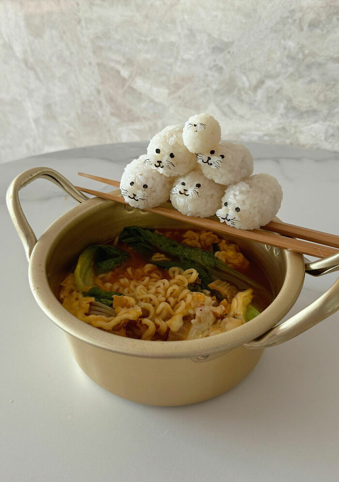 This Korean Food Artist Makes The Cutest Meals You'll Feel Sorry To Eat (New Pics)