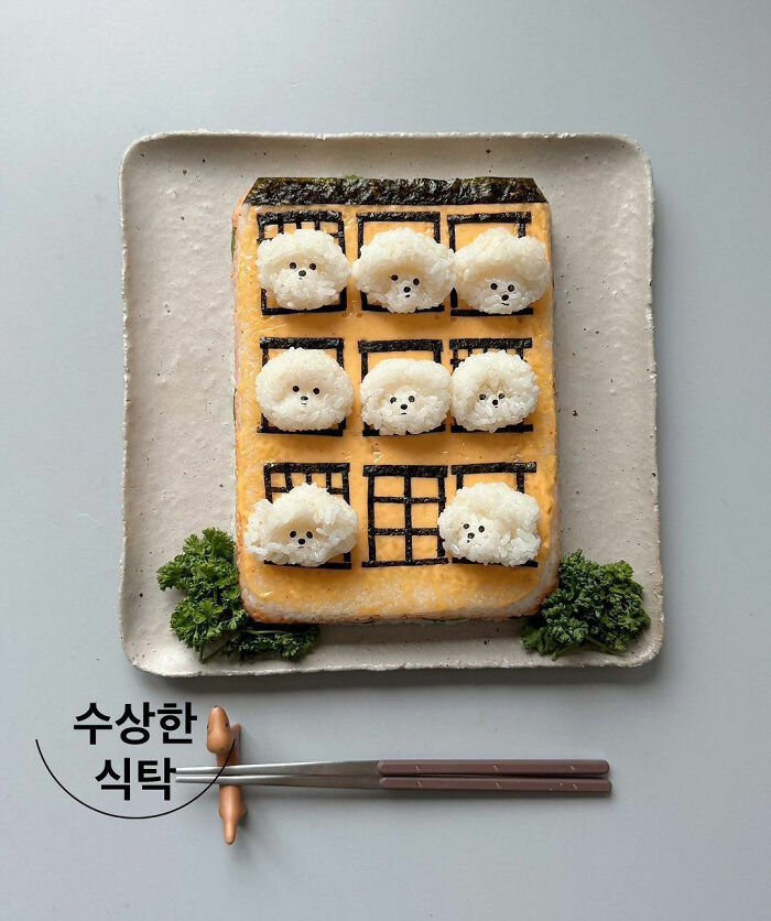 This Korean Food Artist Makes The Cutest Meals You'll Feel Sorry To Eat (New Pics)
