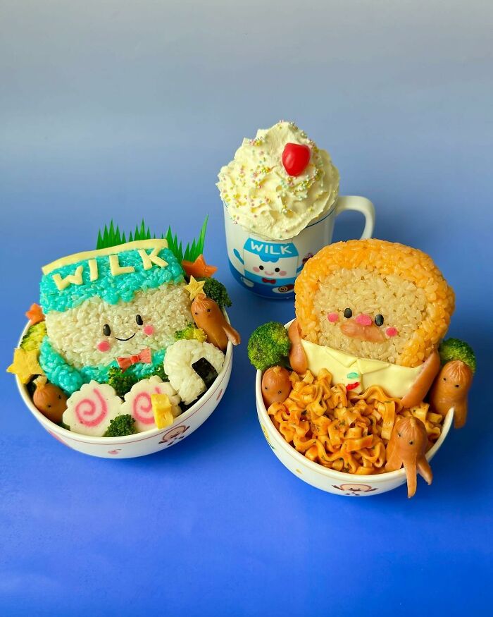 This Korean Food Artist Makes The Cutest Meals You'll Feel Sorry To Eat (New Pics)
