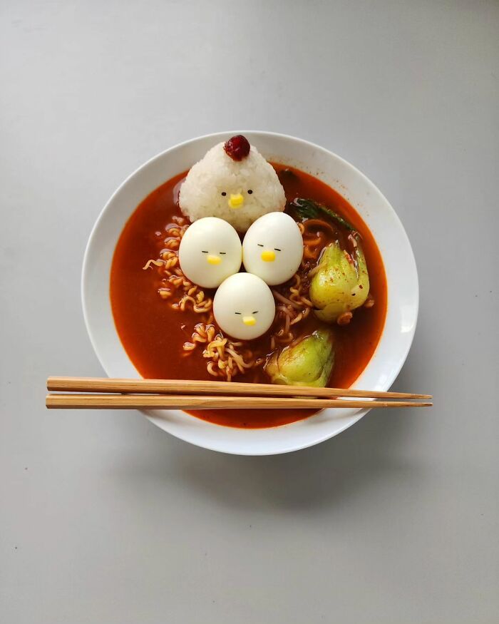 This Korean Food Artist Makes The Cutest Meals You'll Feel Sorry To Eat (New Pics)
