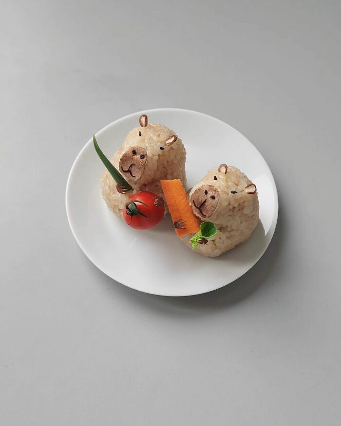 This Korean Food Artist Makes The Cutest Meals You'll Feel Sorry To Eat (New Pics)