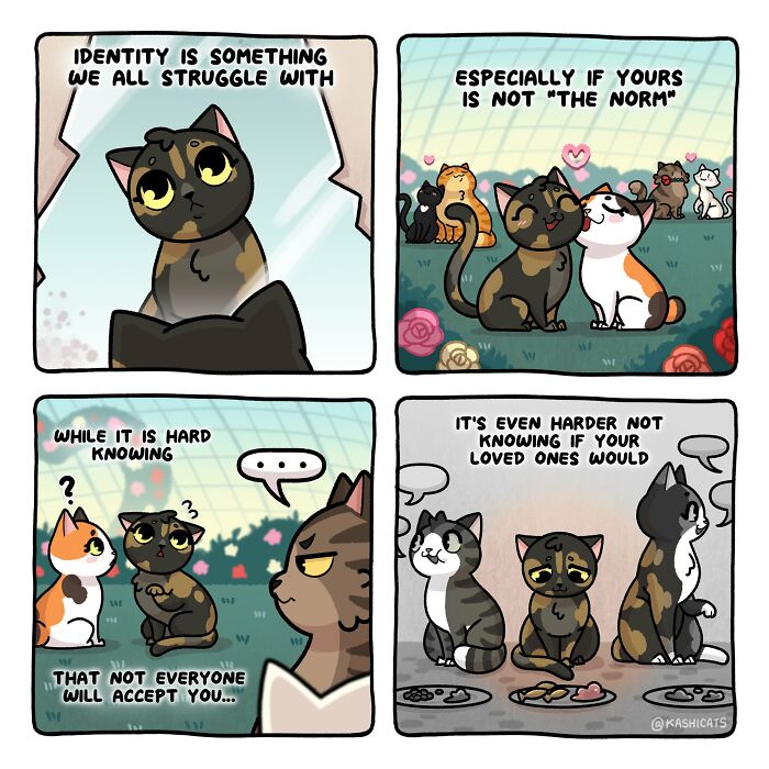 This Artist Shows Her Daily Life With Cats In An Adorable Way