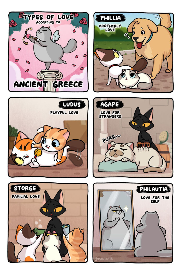 This Artist Shows Her Daily Life With Cats In An Adorable Way