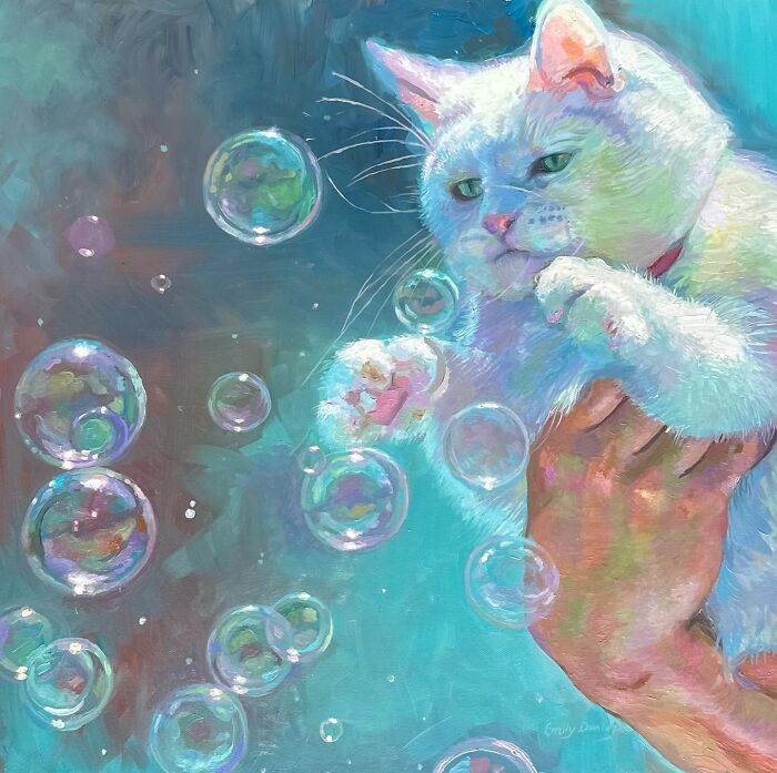 Whimsical Worlds In Paint: Exploring Emily Dunlap's Animal And Fantasy Art