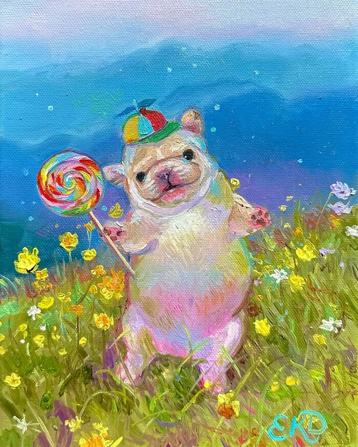 Whimsical Worlds In Paint: Exploring Emily Dunlap's Animal And Fantasy Art