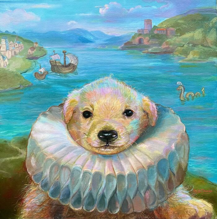 Whimsical Worlds In Paint: Exploring Emily Dunlap's Animal And Fantasy Art