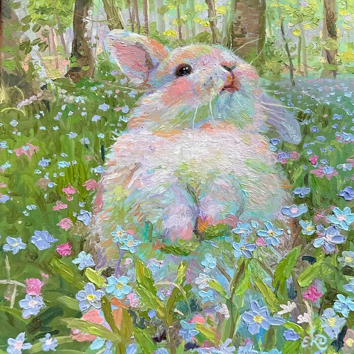 Whimsical Worlds In Paint: Exploring Emily Dunlap's Animal And Fantasy Art