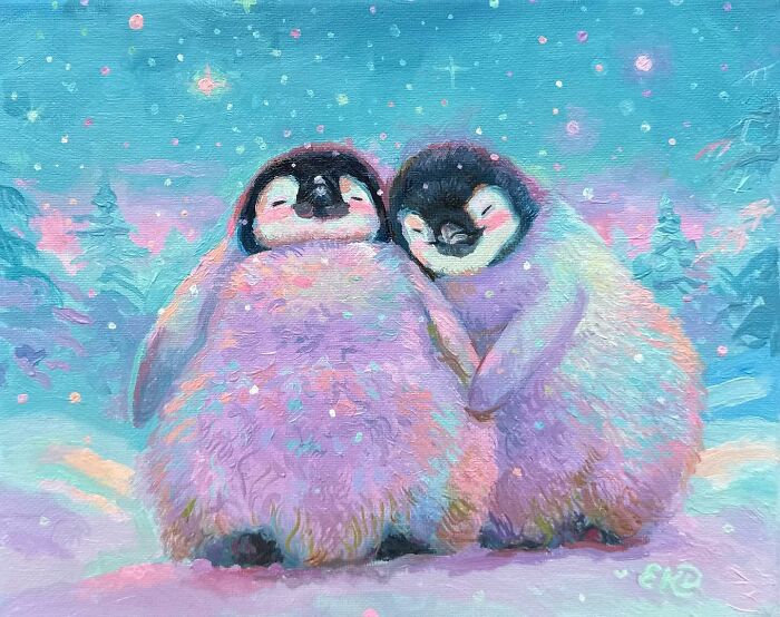 Whimsical Worlds In Paint: Exploring Emily Dunlap's Animal And Fantasy Art