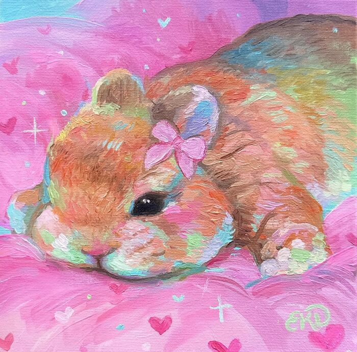 Whimsical Worlds In Paint: Exploring Emily Dunlap's Animal And Fantasy Art