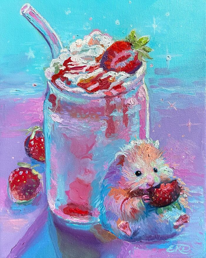 Whimsical Worlds In Paint: Exploring Emily Dunlap's Animal And Fantasy Art