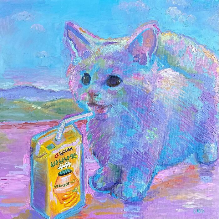 Whimsical Worlds In Paint: Exploring Emily Dunlap's Animal And Fantasy Art