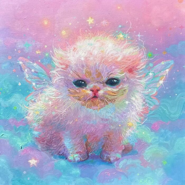 Whimsical Worlds In Paint: Exploring Emily Dunlap's Animal And Fantasy Art