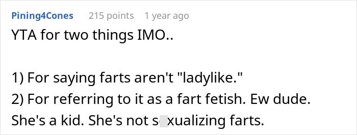 &ldquo;Am I A [Jerk] For Sending My Daughter To Her Room Because She Farted At Our Family Dinner?&rdquo;