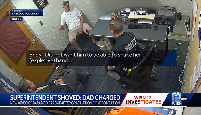 After Controversial Graduation Incident, Dad Who Blocked Superintendent Has Lies Exposed