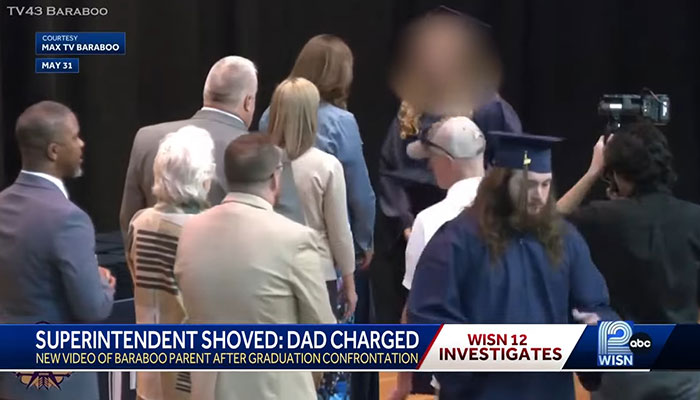After Controversial Graduation Incident, Dad Who Blocked Superintendent Has Lies Exposed