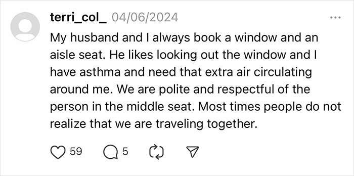 Guy Throws A Tantrum When Woman Refuses To Let Him Sit In Her Aisle Seat