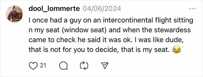 Guy Throws A Tantrum When Woman Refuses To Let Him Sit In Her Aisle Seat