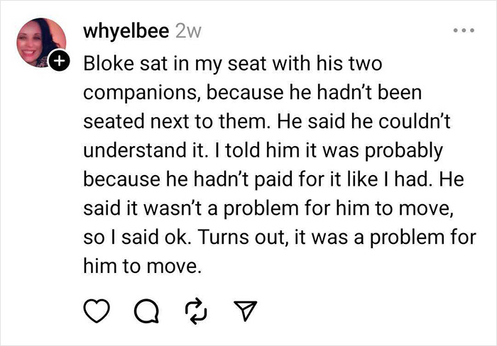 Guy Throws A Tantrum When Woman Refuses To Let Him Sit In Her Aisle Seat