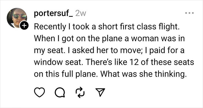 Guy Throws A Tantrum When Woman Refuses To Let Him Sit In Her Aisle Seat
