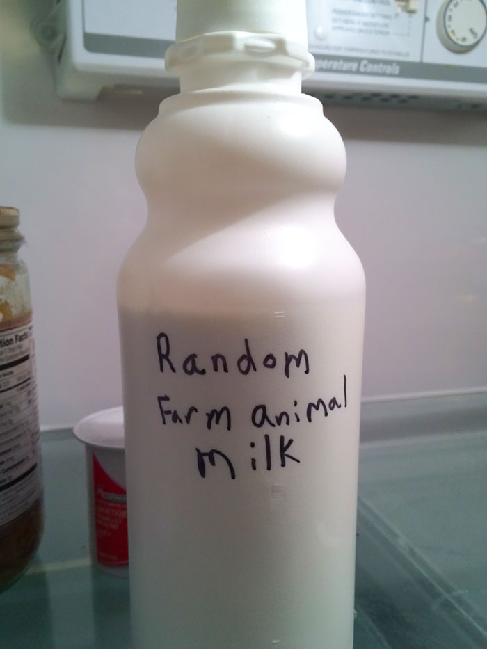 Coworker Kept Using My Creamer. I Live On A Farm And He Knows It