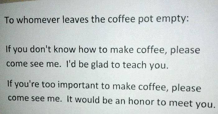 Coworker Left This In The Break Room Today, With His Name And Phone Number. Bold Move