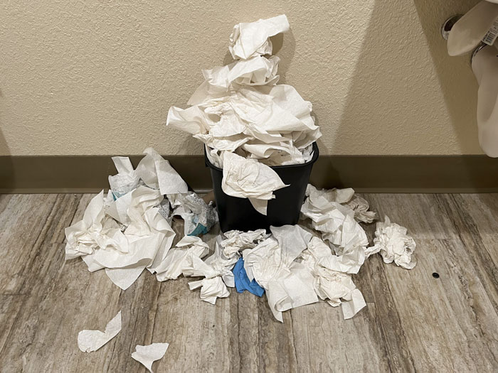 I Took Out The Trash Bin Last And My Coworkers Refuse To Take Their Turn