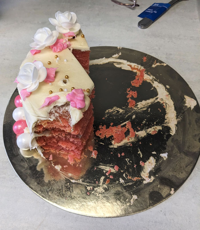 How My Coworkers Cut Cake