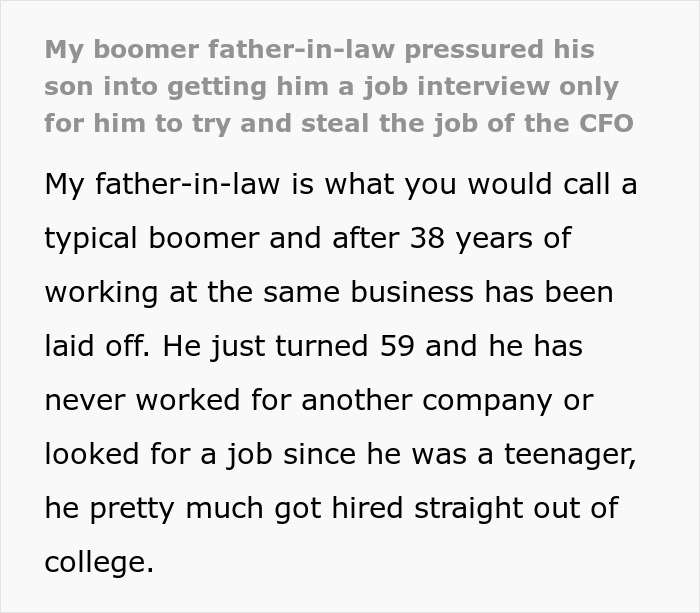 Man Goes To A Job Interview For The First Time In 38 Years, Ruins It By Being A Boomer
