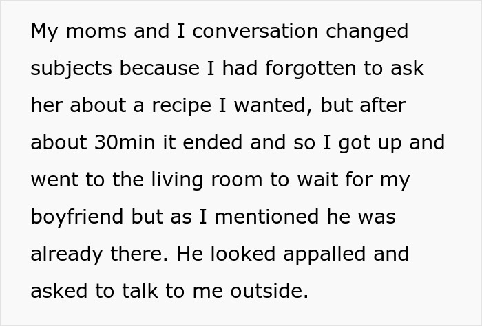 Guy Freaks Out Over GF&rsquo;s Gross Conversation With Her Mom, Regrets It But She&rsquo;s Not Having It
