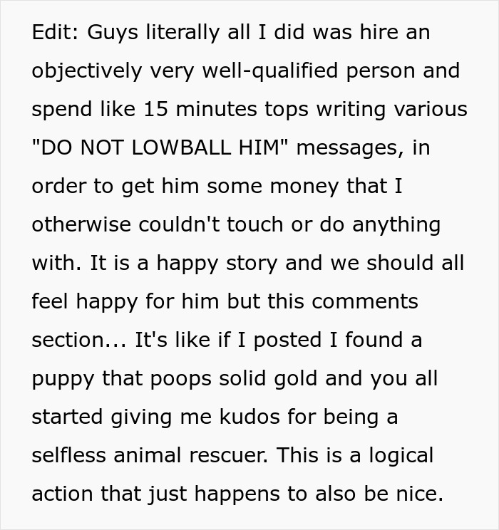 Boss Decides To Promote Blue-Collar Immigrant To Analyst Position, Learns He Has Great Qualification