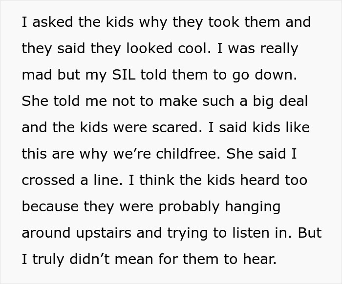 Niblings Steal Woman’s Keepsakes Because They Look ‘Cool’, SIL Tells Her To Not Make A Big Deal Niblings Steal Woman’s Keepsakes Because They Look ‘Cool’, SIL Tells Her To Not Make A Big Deal