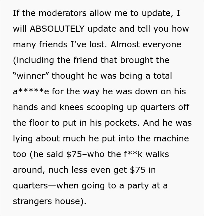 &ldquo;AITA For Telling A Friend&rsquo;s Friend He Couldn&rsquo;t Keep The &lsquo;Jackpot&rsquo; He Hit On My Slot Machine?&rdquo;