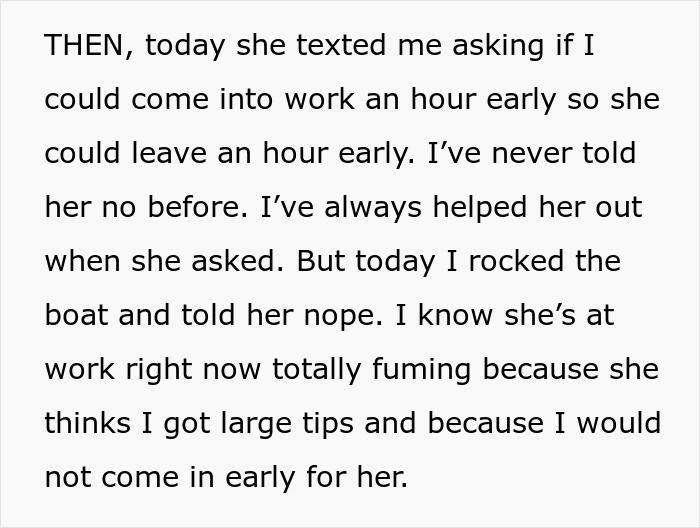 Woman Goes The Extra Mile For A Troubled Coworker, Discovers Her Toxicity And Takes Petty Revenge Woman Goes The Extra Mile For A Troubled Coworker, Discovers Her Toxicity And Takes Petty Revenge