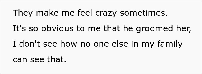 Woman Can’t Understand How Her Family Can Be Supportive Of Dad’s ‘Disgusting’ Marriage Woman Can’t Understand How Her Family Can Be Supportive Of Dad’s ‘Disgusting’ Marriage