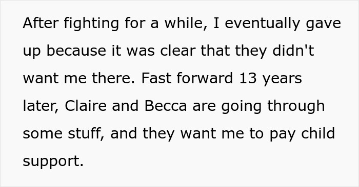 Pregnant GF Doesn’t Want Baby’s Dad Around, Waives Parental Rights, Years Later Asks For Support Pregnant GF Doesn’t Want Baby’s Dad Around, Waives Parental Rights, Years Later Asks For Support