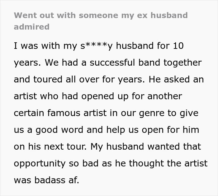 &ldquo;I Made Sure My Ex-Husband Found Out&rdquo;: Wife Dates Ex-Husband&rsquo;s Idol