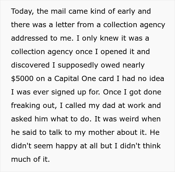 Parents Face The Police After Kid Finds $15K Credit Debt In Their Name