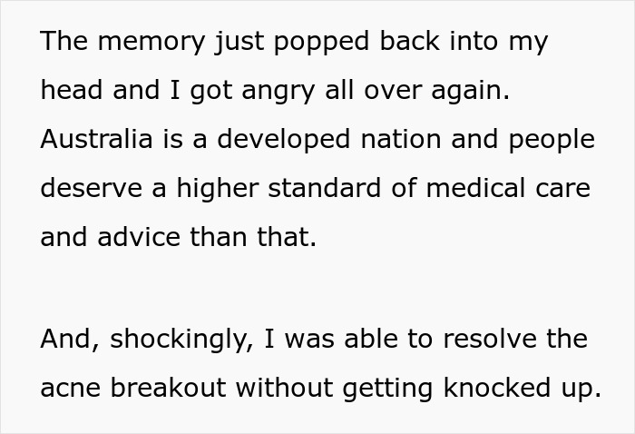 Doc Suggests Getting Pregnant To Solve A Skin Issue, Starts Squirming When Patient Presses Him Doc Suggests Getting Pregnant To Solve A Skin Issue, Starts Squirming When Patient Presses Him