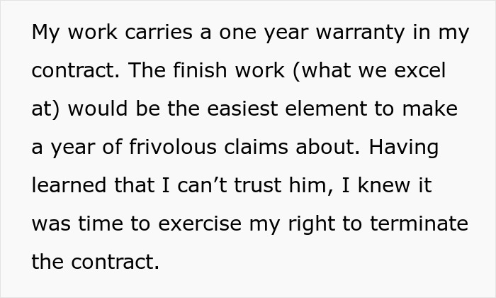 &ldquo;It Was Insane&rdquo;: Rude Customer Crosses Boundaries, Harasses Contractor, He Terminates Contract 