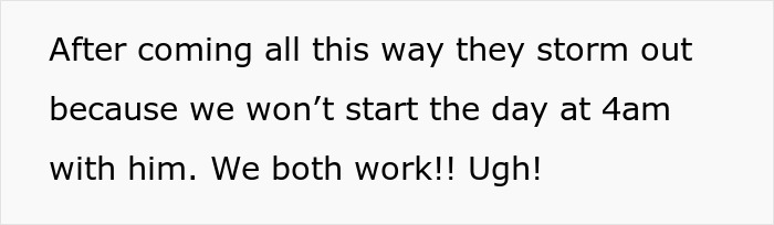 Man Feels Disrespected When His Own Disrespect Is Not Tolerated, Cuts Family Visit Short