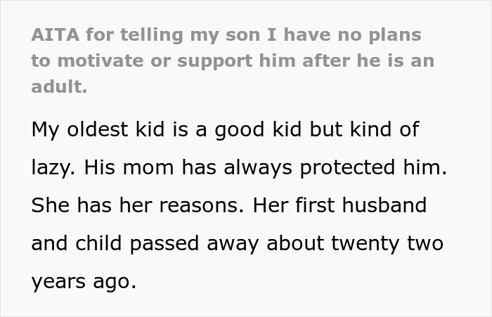 Ex-Wife Threatens Man With Court After He Quits Funding His 18-Year-Old Son&rsquo;s Laid-Back Lifestyle