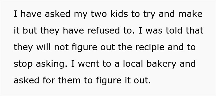 Man&rsquo;s Quest For His Late Wife&rsquo;s Chocolate Cake Ends In More Heartache As Kids Turn Against Him