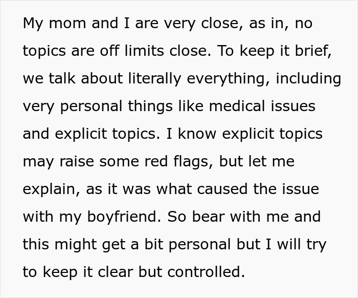 Guy Freaks Out Over GF&rsquo;s Gross Conversation With Her Mom, Regrets It But She&rsquo;s Not Having It