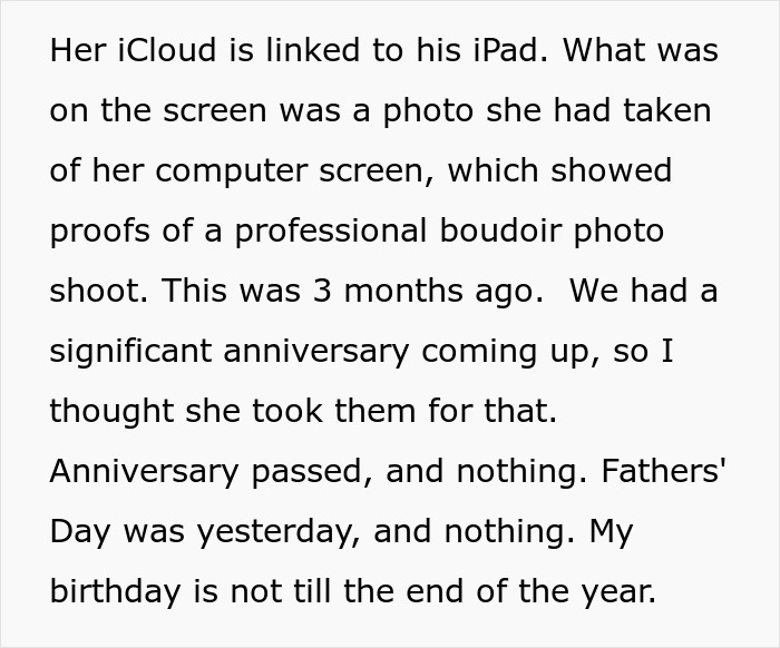 Man Finds Out About Wife’s Secret Racy Photoshoot, Feels Puzzled When She Doesn’t Gift Him The Pics Man Finds Out About Wife’s Secret Racy Photoshoot, Feels Puzzled When She Doesn’t Gift Him The Pics