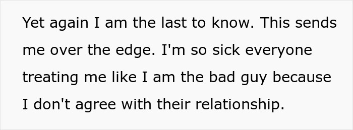Woman Can’t Understand How Her Family Can Be Supportive Of Dad’s ‘Disgusting’ Marriage Woman Can’t Understand How Her Family Can Be Supportive Of Dad’s ‘Disgusting’ Marriage