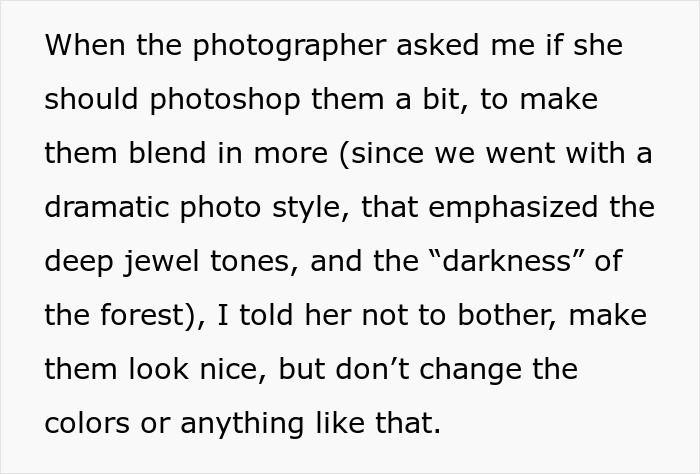 Woman Lashes Out At SIL Who Complained About How She Looked In Photos After Ignoring Wedding Theme