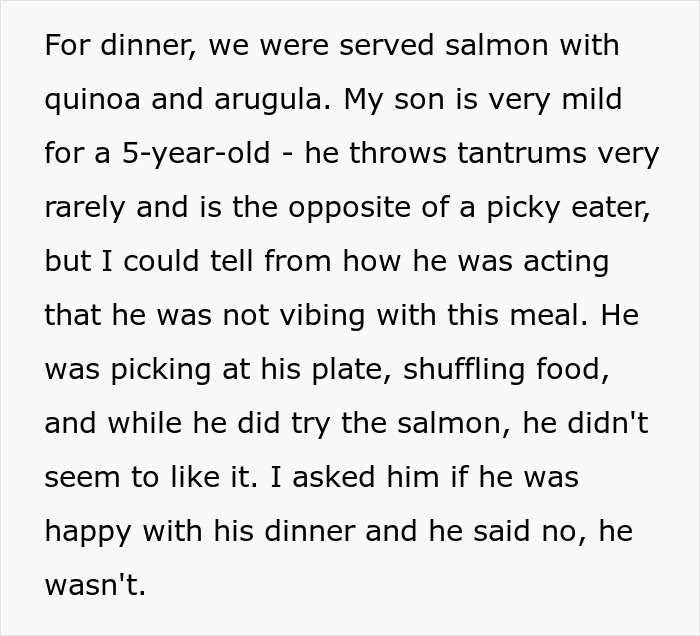 &ldquo;[Am I The Jerk] For Leaving Dinner To Get My Son McDonald's, Even Though Food Was Served?&rdquo;