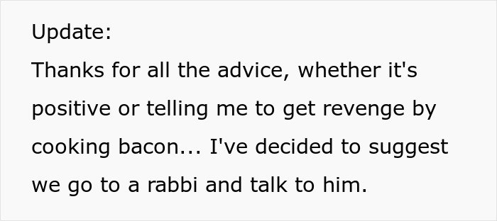 Man Seeks Guidance After Jewish Roommate Expects Him To Compromise His Lifestyle For His Religion