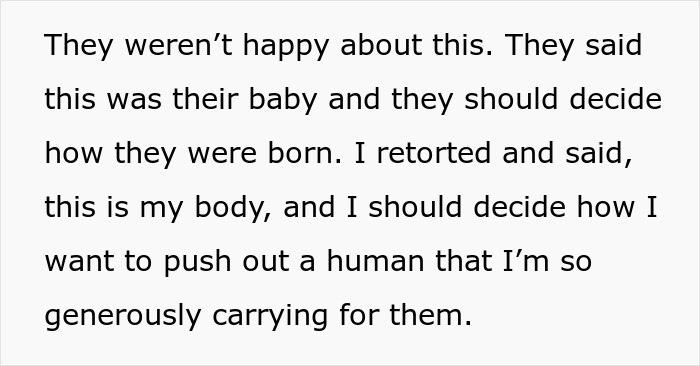 &ldquo;AITA For Telling My BIL And His Wife That I Don&rsquo;t Want To Follow Their Birth Plan?&rdquo;